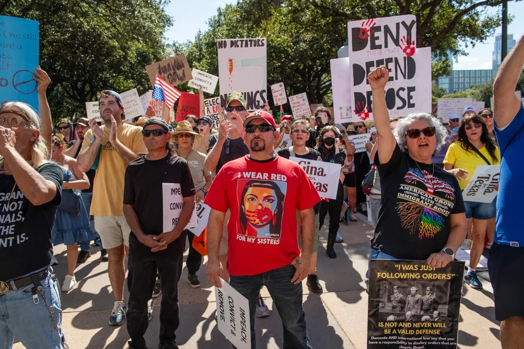 Protest in Austin, TX