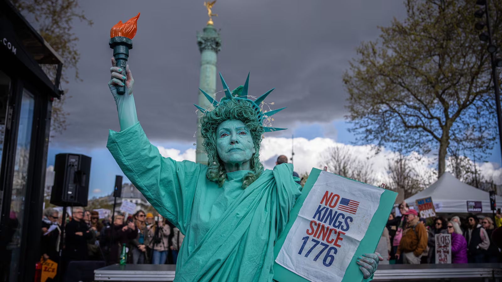No Kings Since 1776 - Statue of Liberty